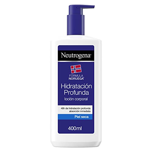 Neutrogena Loción Corporal Fórmula Noruega, Hidratación Profunda, Piel Seca, 400ml