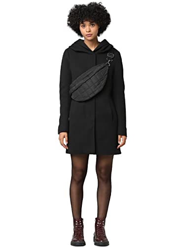 ONLY Classic Coat Abrigo, Black, L para Mujer