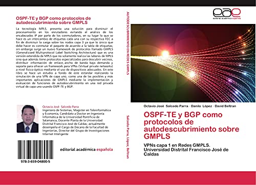 OSPF-TE y BGP como protocolos de autodescubrimiento sobre GMPLS: VPNs capa 1 en Redes GMPLS. Universidad Distrital Francisco José de Caldas OSPF-TE y BGP como protocolos de autodescubrimiento sobre GMPLS: VPNs capa 1 en Redes GMPLS. Universidad Distrital Francisco José de Caldas