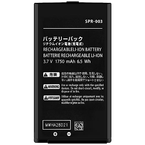 OSTENT Batería Recargable de Iones de Litio de 1750 mAh y 3,7 V para Consola Nintendo New 3DS LL/XL