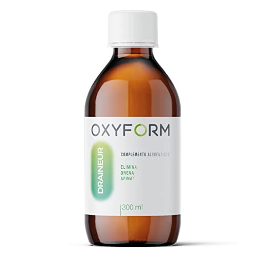 Oxyform Drenante - Eliminación Toxinas - 300 ML - Drenante Diurético Toxinas - Desintoxicante - Complemento Alimenticio - Acción Drenante Natural - 7 Plantas - Silueta Más Esbelta