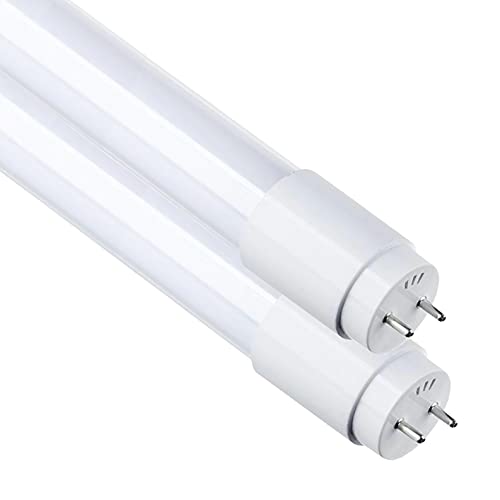 Pack 2x Tubo LED 120cm, 18w. Color Blanco Frio (6500K). Standard T8 G13. 1800 lumenes. Cebador incluido.