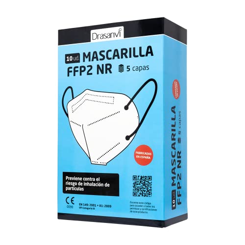 Pack MASCARILLA FFP2 10 Unidades DRASANVI