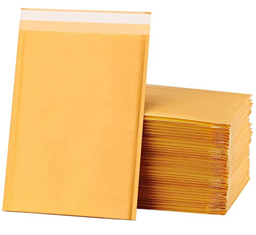 packer PRO Pack 100 sobres acolchados para envios kraft, marron, grande 24x35cm