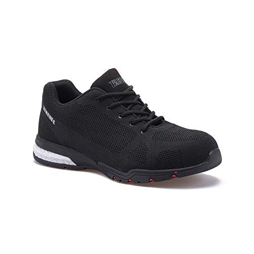 Paredes SPRO+ CHESTE NEGRO PAREDES SP5045-NE/39 - Zapatilla deportiva seguridad negro, puntera + plantilla Compact No metálica. Modelo SPRO+ CHESTE NEGRO. Categoría S1P ESD SRC - Talla 39