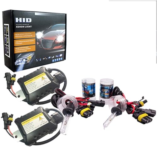 PolarLander 1 Par CANBUS HID Xenon Kits Faros del Coche Balastro Delgado Batería de Xenón Conversión de Conversión de Temperatura de Color H7 4300K