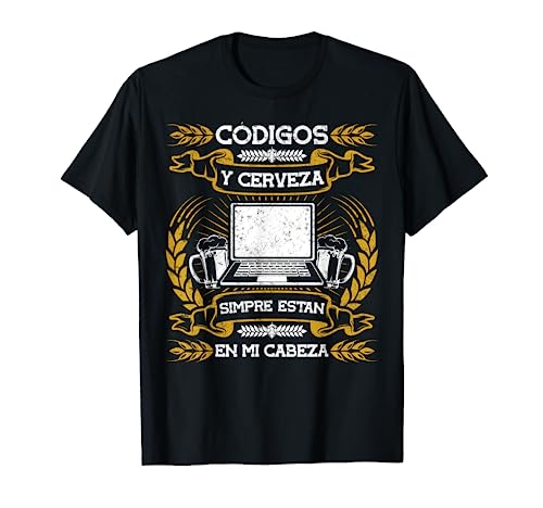 Programador Software Computadora Cerveza - Informático Camiseta