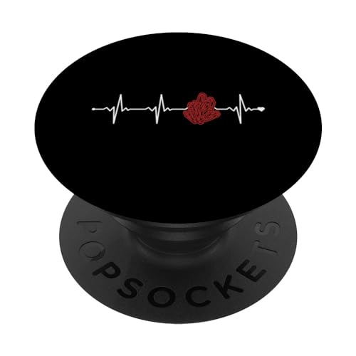 Recolección de minerales Heartbeat Geólogo Colector de minerales PopSockets PopGrip Intercambiable