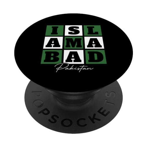 Recuerdo de vacaciones de viaje de Islamabad Pakistán PopSockets PopGrip Intercambiable