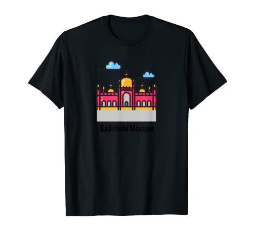 Regalos retro vintage de Badshahi Mosque Pakistán Souvenirs Camiseta