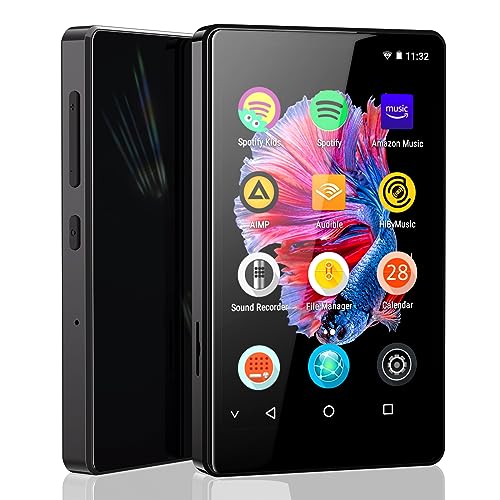 Reproductores de MP3 Bluetooth con Spotify Kids, spotify, Amazon Music,Browser(móvil),4.0 "IPS MP4 Music Player hasta 256 GBntalla Táctil Completa y Altavoces, Marcos Metálicos y Vidrio Reproductores de MP3 Bluetooth con Spotify Kids, spotify, Amazon Music,Browser(móvil),4.0 "IPS MP4 Music Player hasta 256 GBntalla Táctil Completa y Altavoces, Marcos Metálicos y Vidrio