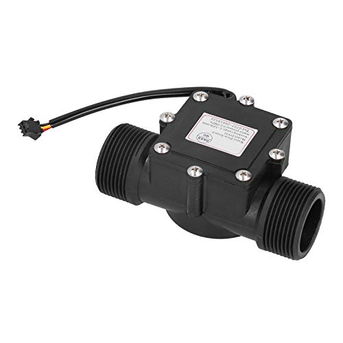 Sensor de flujo de agua Medidor de Flujo de Agua Industrial Caudalímetro de Control Hall YF ‑ DN32 G1.25in Interruptor del Sensor de Flujo de Agua DC3‑24V para Calentadores de Agua Bebederos