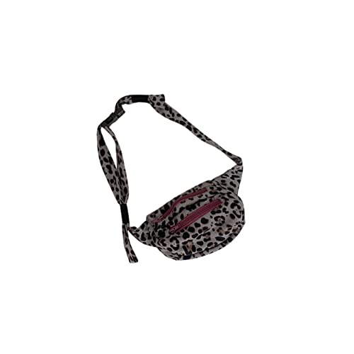 SHERCHPRY 1 Pc Riñonera con Motivo De Leopardo Bolsos Pequeños para Mujer Bolsa De Cintura para Mujer Bolsa De Almacenamiento De Residuos Perder Club Nocturno Cartera Poliéster