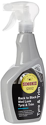 Simoniz ? sapp0073 a Back To Black Wet Look Shine de neumáticos, 500 ml