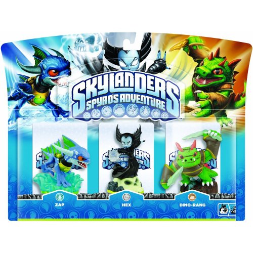 Skylanders Triple Pack E (3 Figuras: Hex, Zap, Dino-Rang)