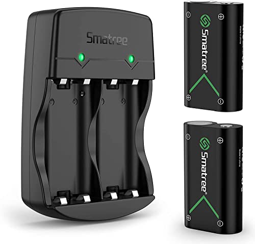 Smatree Batería de Controlador Recargable & Cargador de Batería Dual, USB, para Xbox One, Xbox One Elite, Xbox One S, Xbox One X, Xbox Series X, Xbox Series S