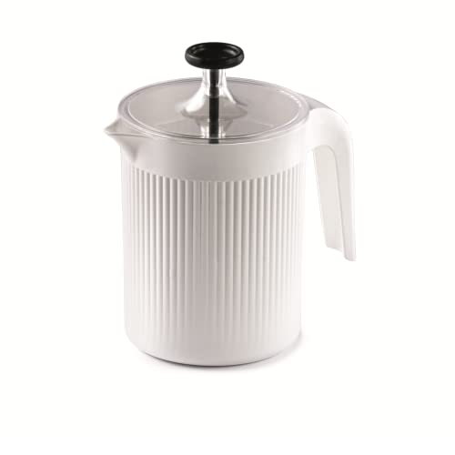 Snips, Cremix Espumador de Leche Manual 0,50 LT, Batidora Leche Cappuccino, Batidora Espuma Manual, Color Blanco, 10 x 14,50 x 15,30 cm, Made in Italy, 0% BPA e phthalate free Snips, Cremix Espumador de Leche Manual 0,50 LT, Batidora Leche Cappuccino, Batidora Espuma Manual, Color Blanco, 10 x 14,50 x 15,30 cm, Made in Italy, 0% BPA e phthalate free