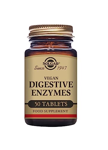 Solgar - Vegan Enzimas Digestivas - Comprimidos Masticables - Envase de 50