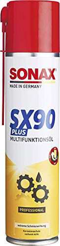 SONAX SX90 PLUS Aceite Multifunción (400 ml) para el automóvil, aficiones, para el hogar, la empresa y el taller | N.° 04743000
