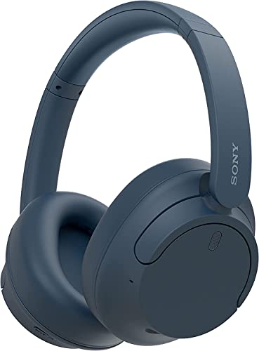Sony WH-CH720N Auriculares Inalámbricos Bluetooth, con Noise Cancelling, hasta 35 Horas de Autonomía y Carga Rápida, Azul