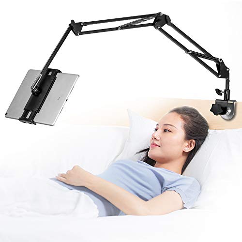 Soporte de Cama para tabletas, teléfonos u Otros Dispositivos con Pantalla de 4.5 a 12.9 Pulgadas, , Giratorio de 360 Grados