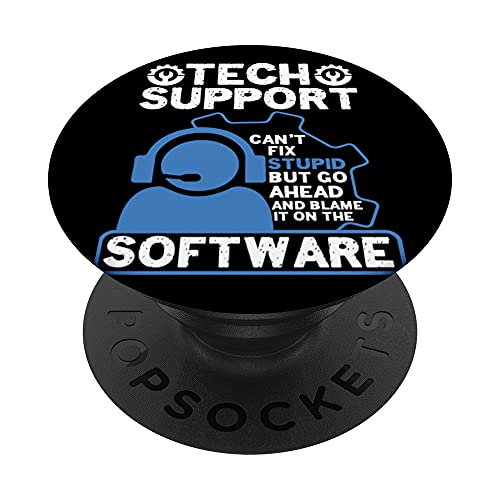 Soporte técnico Programador de software Servicio al cliente Techie PopSockets PopGrip Intercambiable