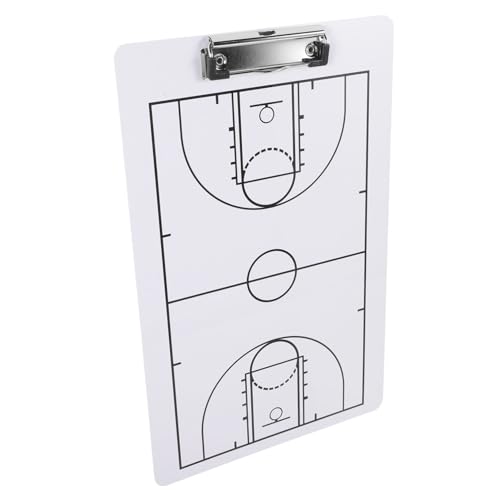 Sosoport Tablero De Baloncesto Fútbol Tablero De Entrenamiento Magnético Baloncesto Interior Tablero De Escritura Magnético Tablero Decorativo De Partido De Baloncesto Portapapeles De