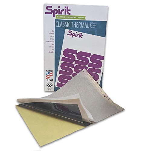 Spirit® Papel de transferencia térmica clásico, 8.5 x 11 pulgadas, 100 hojas