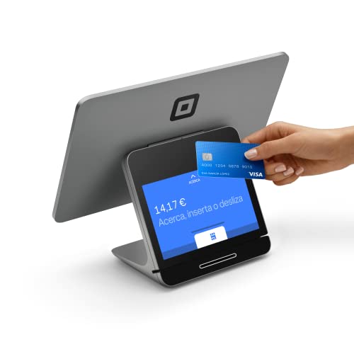 Square Register – Terminal de pago con sistema de caja integrado para aceptar pagos sin contacto, con Chip y PIN, tarjetas de débito, tarjetas de crédito, Apple Pay y Google Pay - Versión Española