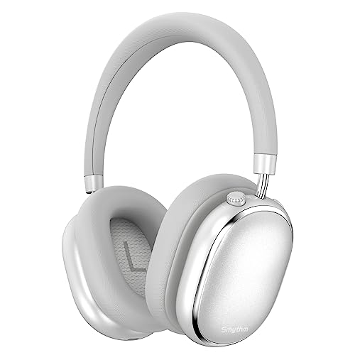 Srhythm NiceComfort 95 Auriculares Híbridos con Cancelación de Ruido, Auriculares Bluetooth Inalámbricos con Modo de Transparencia, Sonido HD, Más de 65 Horas de Tiempo de Reproducción