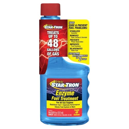 Star Brite enzima aditivo de Gas Tratamiento de Combustible (8 oz)