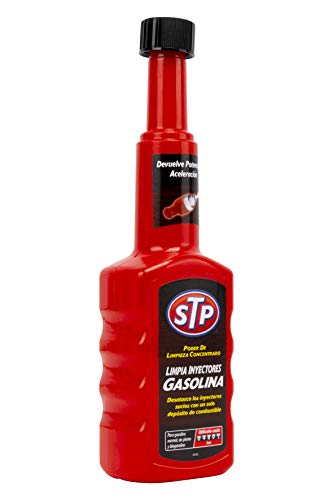 STP® - Limpia inyectores para motores de gasolina - Reduce las emisiones, ahorra combustible y recupera el rendimiento de los sistemas de inyección - 200 ml