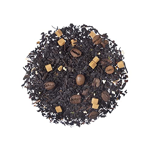 TEA SHOP - Té Negro Irish Cream Tea - 100g - Té Negro con Granos de Café y Caramelo - Antioxidante y Energizante