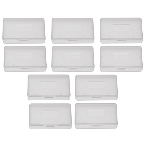 Tonysa 10 unids Transparente Caja de la Caja del Juego del Cartucho de la Cubierta Anti Polvo para Game Boy Advance GBA Caja de solución de Almacenamiento de Soporte Protector Tonysa 10 unids Transparente Caja de la Caja del Juego del Cartucho de la Cubierta Anti Polvo para Game Boy Advance GBA Caja de solución de Almacenamiento de Soporte Protector