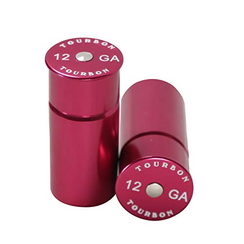 TOURBON Caza Shotgun TapÓN A PresiÓN Calibre 12 (Pack of 2 Piezas) (Rojo)