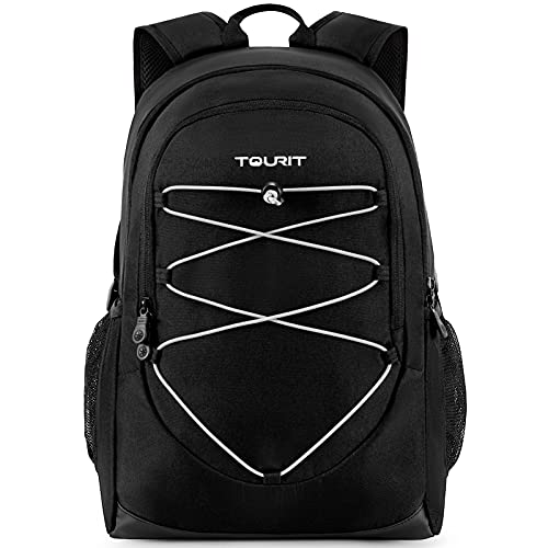 TOURIT Mochila Nevera Mochila Térmica Nevera Portatil Mochila Ligera con Enfriador Genial para el Almuerzo, Picnics, Senderismo, Playa, Parque o Día Viajes, Barbacoa, 28 Latas