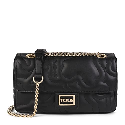 TOUS Bandolera Solapa S. K Dream Negro, Mujer, PEQUEÑO