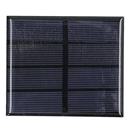 Tyenaza Micro Mini Células Solares, 0.6W 2V Panel Solar Epoxi Células Solares Policristalinas para Cargador De Batería Solar Kits De Sistema Solar DIY - 7x8.3cm/2.8x3.3in