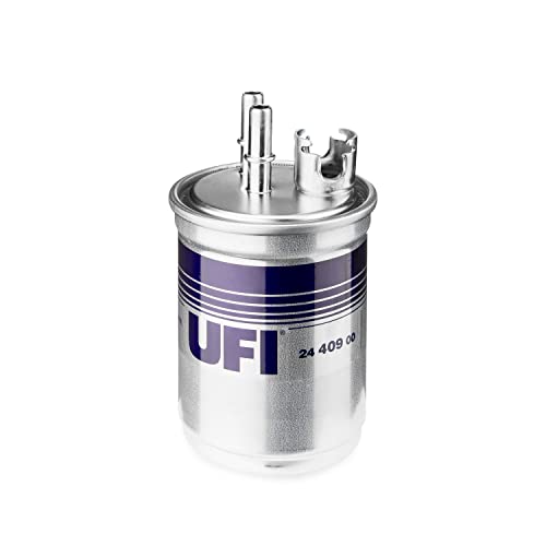 UFI Filters, Filtro Gasoil 24.409.00, Filtro de Combustible Diésel de Repuesto, Apto para Coches, Apto para Modelos Nissan, Renault y Suzuki