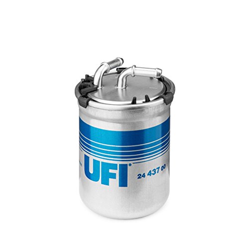 UFI Filters, Filtro Gasoil 24.437.00, Filtro de Combustible Diésel de Recambio, Apto para Coches, Apto para Modelos de Audi, Seat, Skoda y Volkswagen