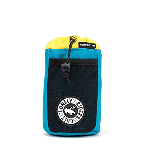 ULAC - Bolsa Portabidón Bicicleta C-Hold | Bolsita de Bici Portabotella | 1 L | 17cm x 10cm | Enganchar a Manillar, Sillín o Cuadro | Para Bidón, Botella, Gafas, Candado, Herramientas, Móvil