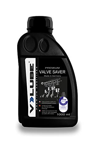 V-Lube Valve Saver - 1 litro - Aditivo de protección de válvulas para vehículos a Gas (GLP, autogás, Gas Natural) TÜV - Calidad controlada - Eficacia confirmada - Made in Germany