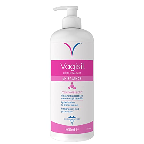 Vagisil Higiene Íntima Diaria Ph Balance Mujer, Higiene Femenina Externa Diaria Con Prebióticos, Ayuda A Fortalecer Las Defensas Naturales,500ml