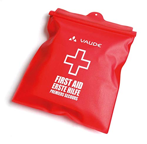 Vaude Essential Waterproof Kits de Primeros Auxilios, Unisex Adulto, Rojo (Rojo/Blanco), Talla única