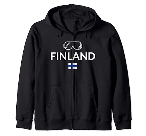 Viaje al aire libre de la bandera de Finlandia a Escandinavia en Finlandia Sudadera con Capucha