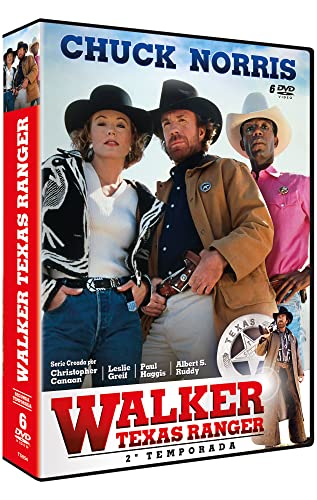 Walker Texas Ranger Temporada 2 Serie de TV (6 DVDs) 1993