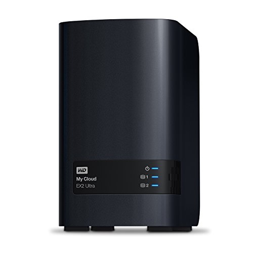 WD 12TB My Cloud EX2 Ultra Almacenamiento en red, Unidad de estado sólido.