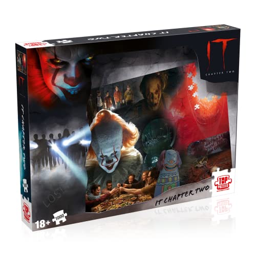 Winning Moves Puzzle de Terror 1000 Piezas IT - Rompecabezas para Adultos y Niños