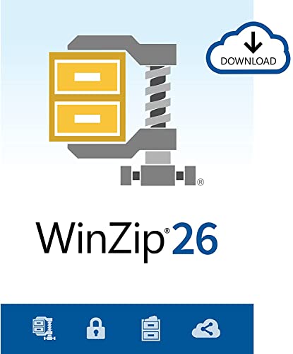 WinZip 26 Standard | Software de compresión de archivos | 1 Dispositivo Windows | 1 Año | Código [Descarga]