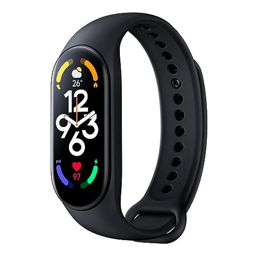 Xiaomi Mi Smart Band 7 - Pulsera de Actividad, Resistente al Agua 5 ATM, Monitorización de Frecuencia, Pantalla AMOLED, 180mAh, 12 Modos de Entrenamiento